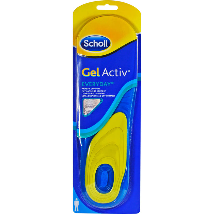 Scholl GelActiv Einlegesohle Everyday Men, 2 St. Einlagen