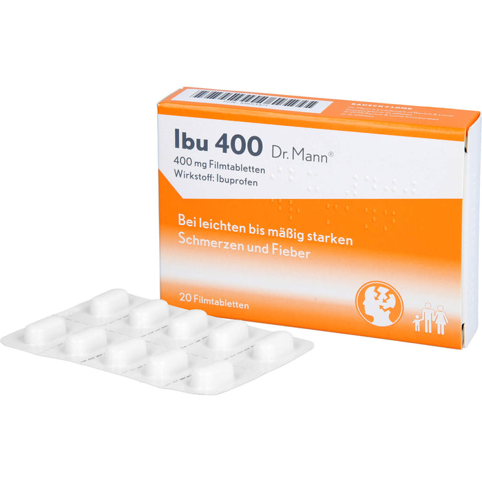 Ibu 400 Dr. Mann, 20 pcs. Tablets