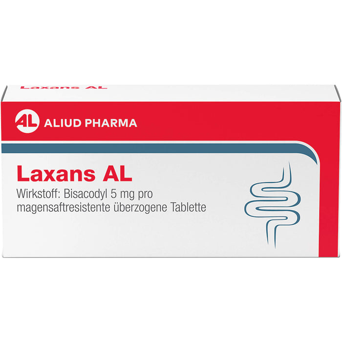 Laxans AL, magensaftresistente überzogene Tabletten, 10 St. Tabletten