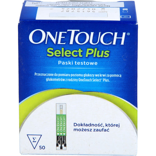 ONE TOUCH  Select  Plus Blutzucker Teststreifen, 50 St. Teststreifen