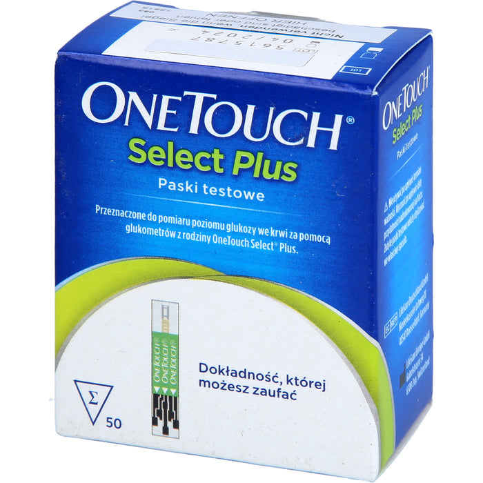 ONE TOUCH  Select  Plus Blutzucker Teststreifen, 50 pcs. Test strips