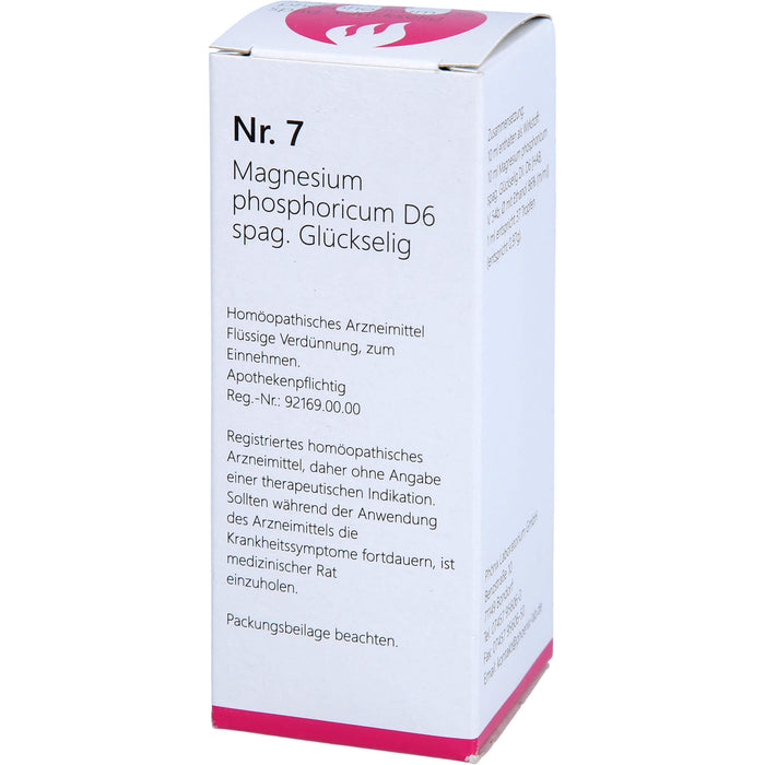 PHÖNIX Nr. 7 Magnesium phosphoricum D6 spag. Glückselig Lösung, 50 ml Solution