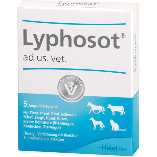 Heel Lyphosot ad us. vet. für Tiere flüssige Verdünnung, 5 St. Ampullen
