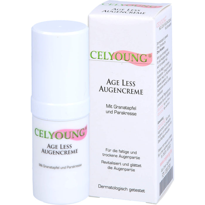 CELYOUNG Age Less Augencreme mit Granatapfel, 15 ml Crème