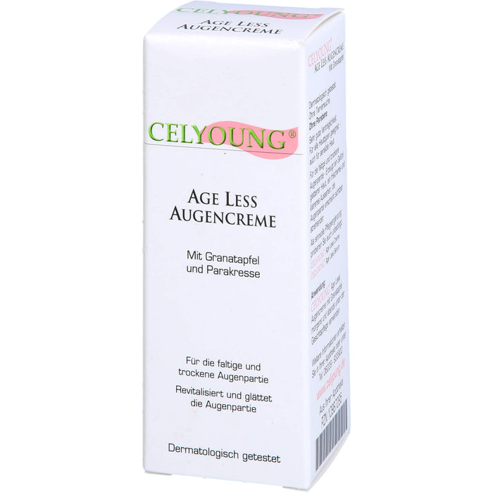 CELYOUNG Age Less Augencreme mit Granatapfel, 15 ml Crème