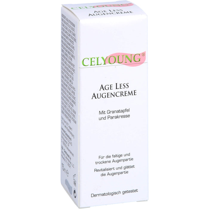 CELYOUNG Age Less Augencreme mit Granatapfel, 15 ml Crème