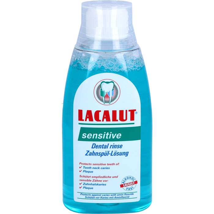 LACALUT sensitive Zahnspül-Lösung, 300 ml Solution