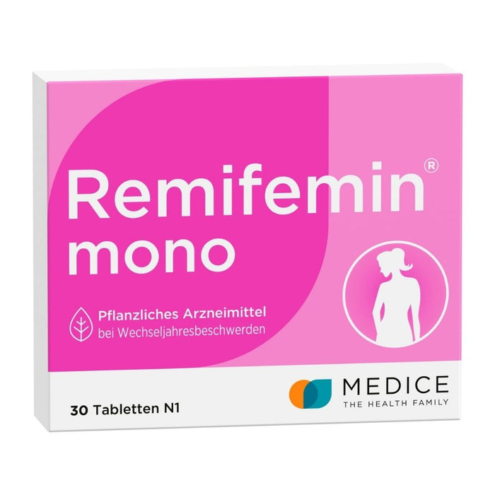 Remifemin mono Tabletten bei Wechseljahresbeschwerden, 30 pcs. Tablets
