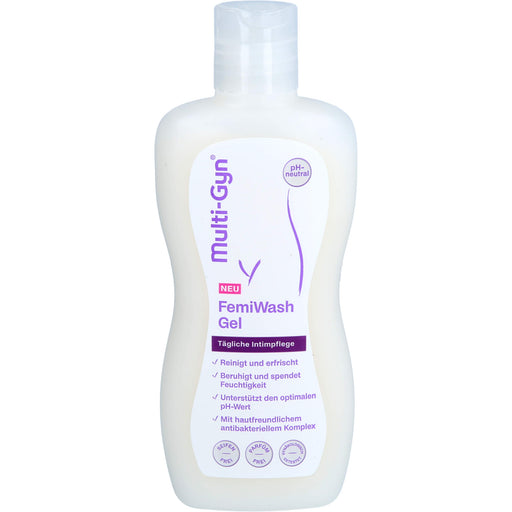 Multi-Gyn FemiWash Gel tägliche Intimhygiene für Frauen, 220 ml Duschgel