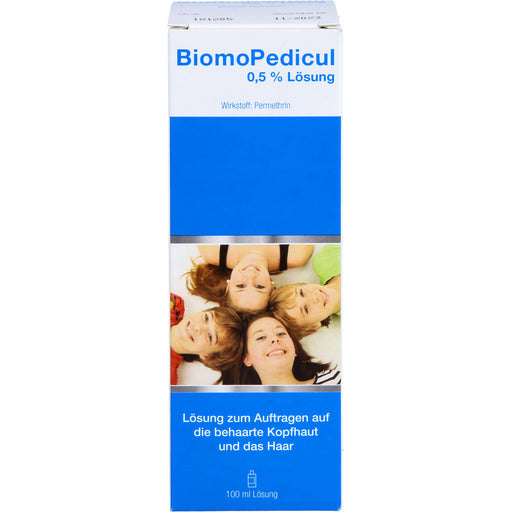 BiomoPedicul 0,5 % Lösung bei Befall mit Kopfläusen, 100 ml Lösung