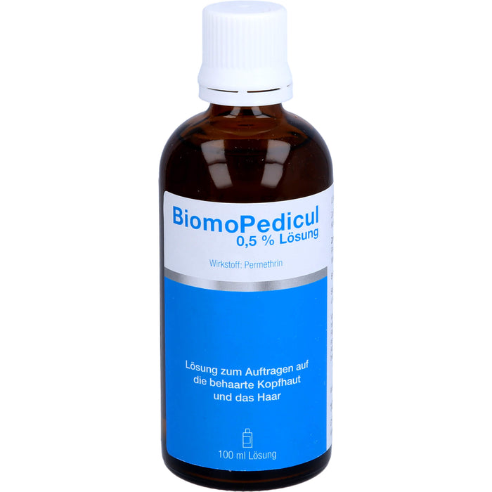 BiomoPedicul 0,5 % Lösung bei Befall mit Kopfläusen, 100 ml Lösung