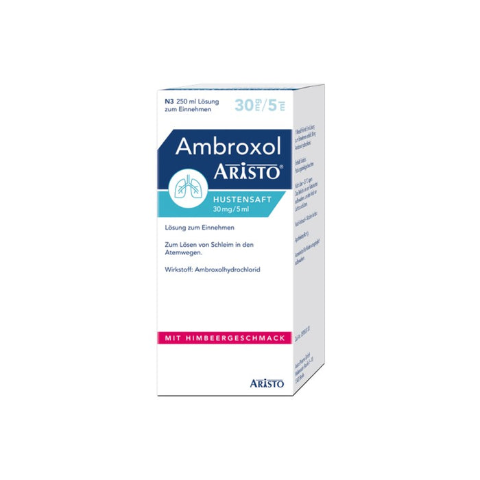 Ambroxol Aristo Hustensaft, 30 mg/5 ml, Lösung zum Einnehmen, 250 ml LSE