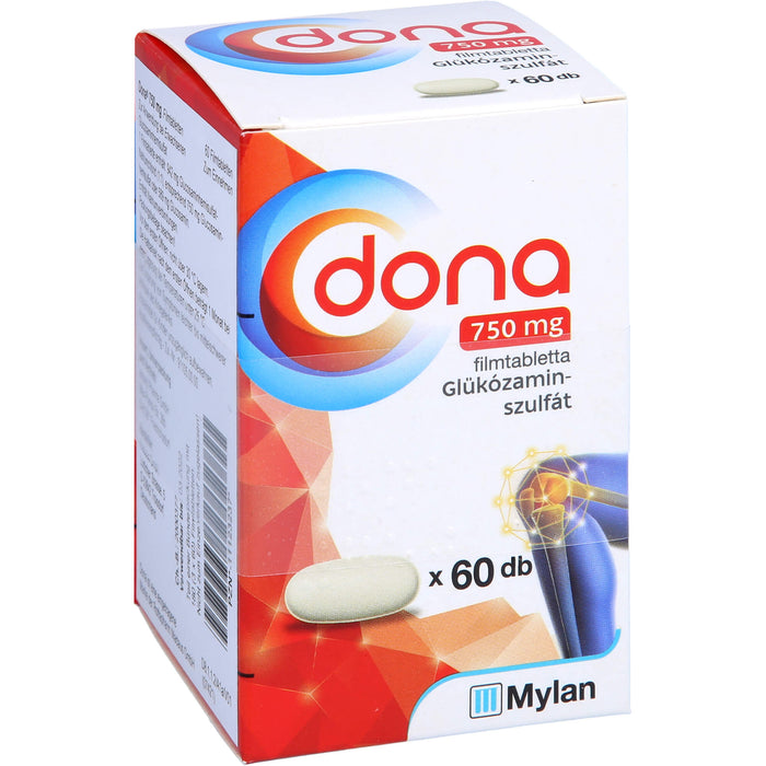 Dona 750 mg axicorp Filmtabletten bei leichter bis mittelschwerer Arthrose des Kniegelenks, 60 pc Tablettes