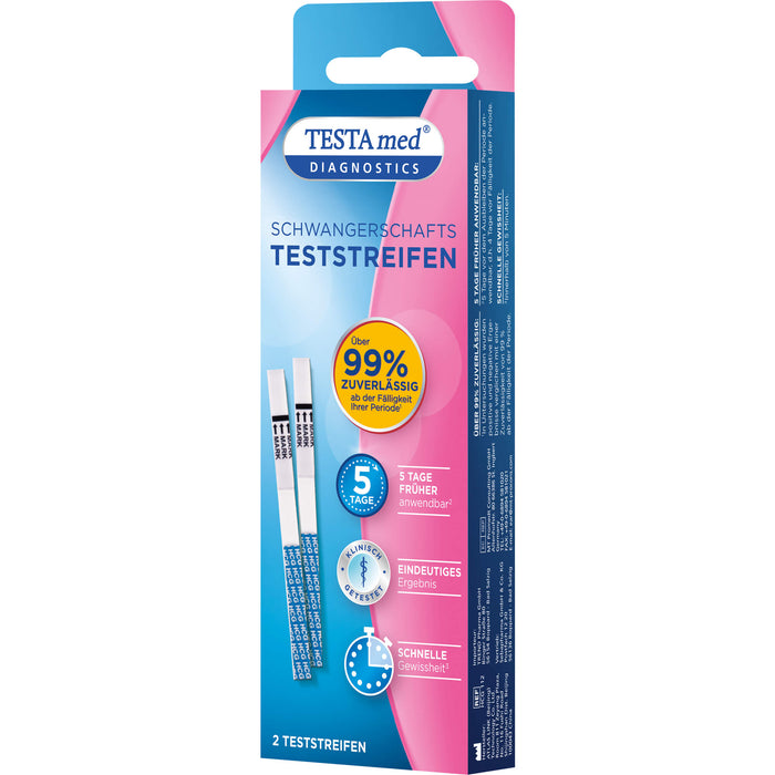 TESTAmed Schwangerschaftstest 2er, 1 P TES