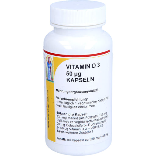 Reinhildis-Apotheke Vitamin D3 2000 IE Kapseln, 90 St. Kapseln