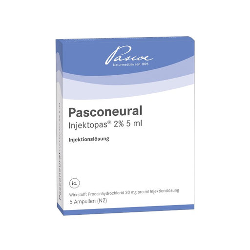 Pasconeural Injektopas® 2 % 5 ml, 50 St ILO