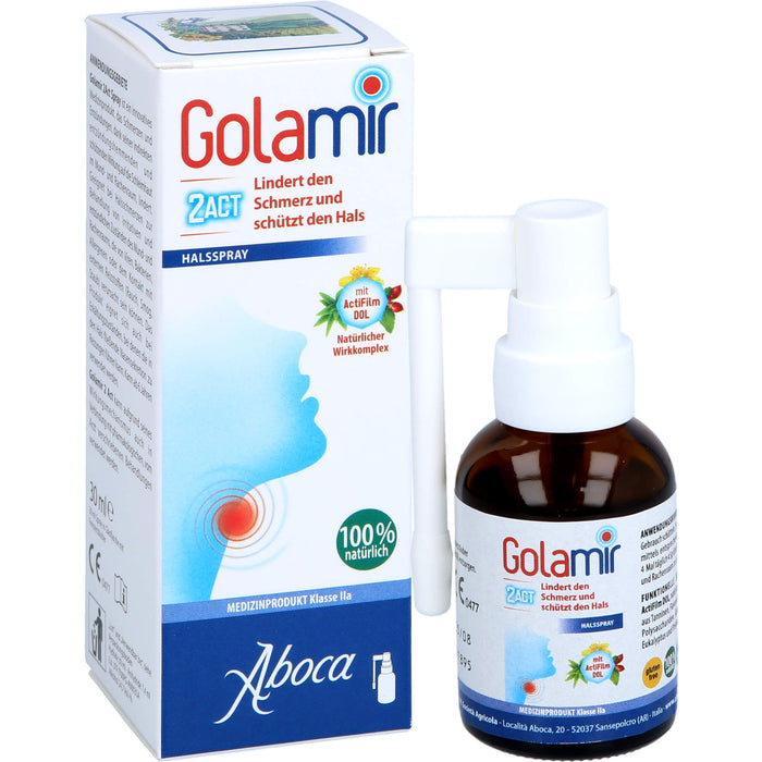 Golamir 2Act Halsspray, 30 ml Solution