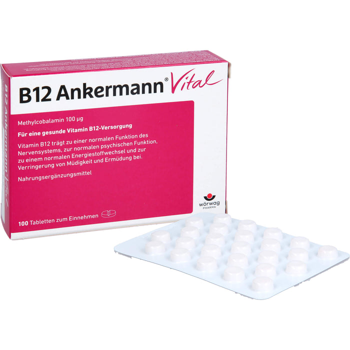 B12 Ankermann  Vital, 100 pc Tablettes