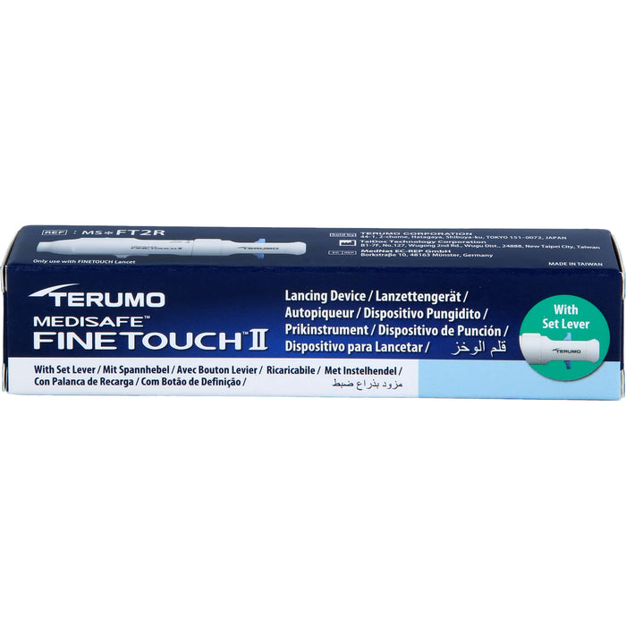 TERUMO Medisafe Finetouch 2 Lanzettengerät m.Hebel, 1 St 