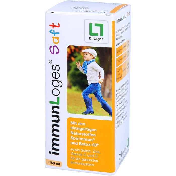 immunLoges Saft für ein gesundes Immunsystem, 150 ml 