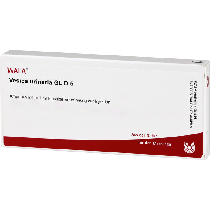Vesica Urinaria Gl D5 Wala Ampullen, 10X1 ml AMP