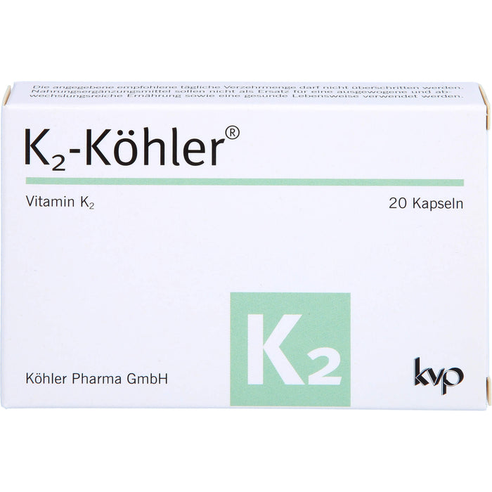 K2-Köhler Kapseln, 20 St. Kapseln