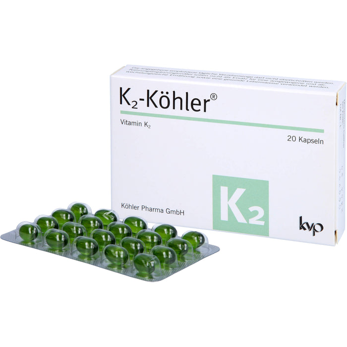 K2-Köhler Kapseln, 20 St. Kapseln