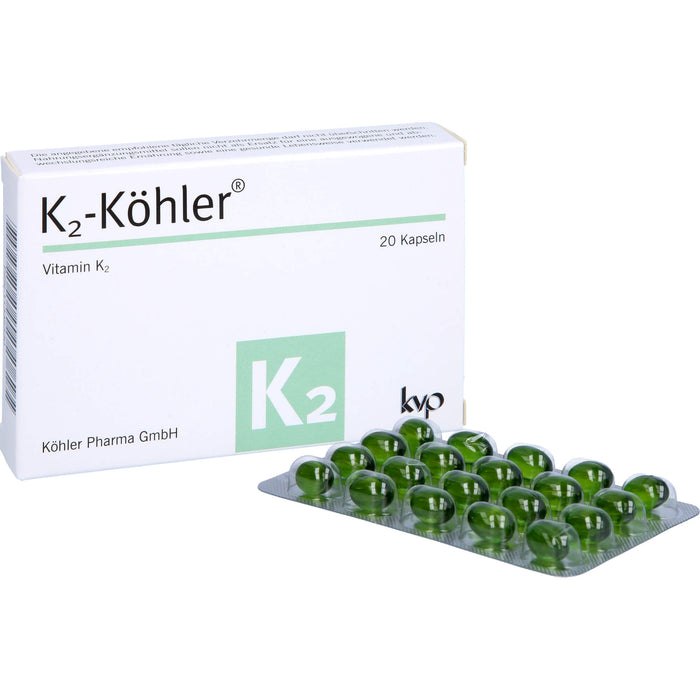 K2-Köhler Kapseln, 20 St. Kapseln