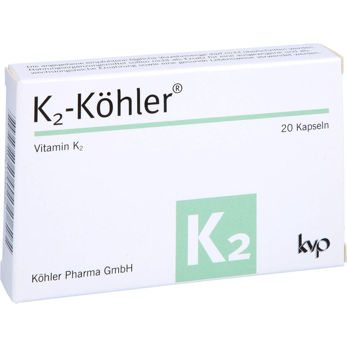 K2-Köhler Kapseln, 20 St. Kapseln