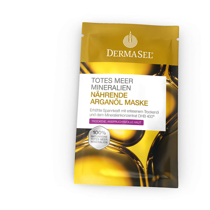 DERMASEL Maske nährende Arganöl Maske, 12 ml Gesichtsmaske