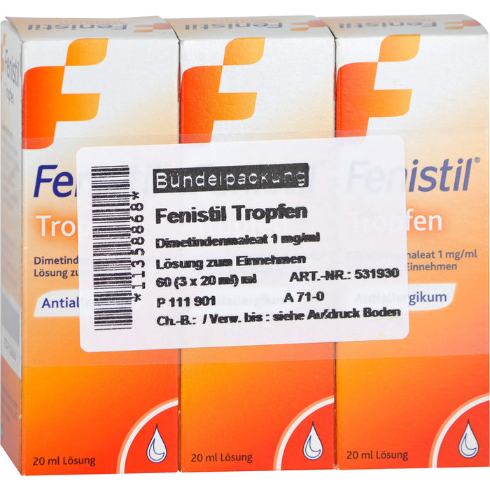 Fenistil Tropfen, 60 ml Solution