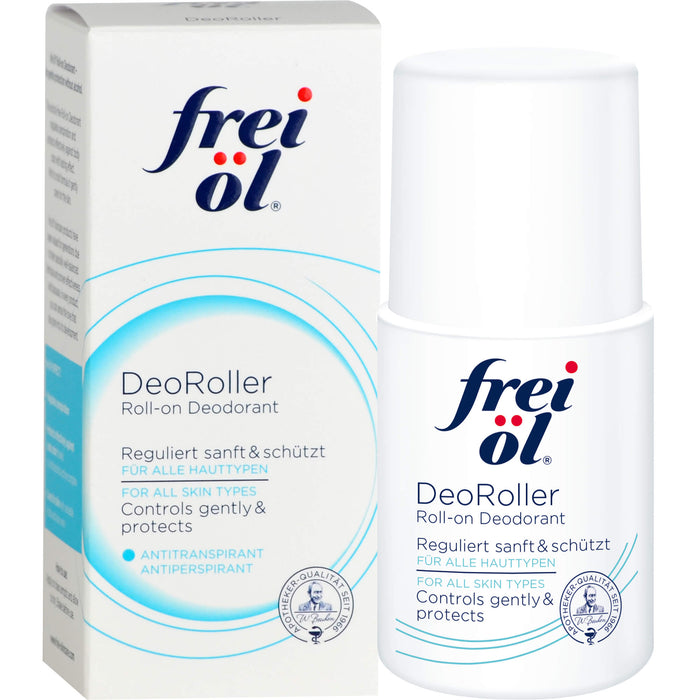 Frei Öl Deo Roller zum Schutz vor Schweiß- und Geruchsbildung, 50 ml Roll-On