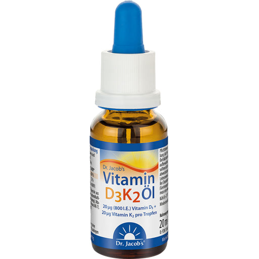 Dr. Jacob's Vitamin D3K2, 20 ml Lösung