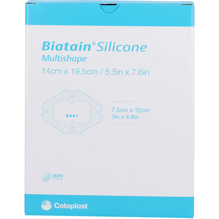 Biatain Silicone Schaumverb. Multishape 14x19,5 cm, 5 St VER