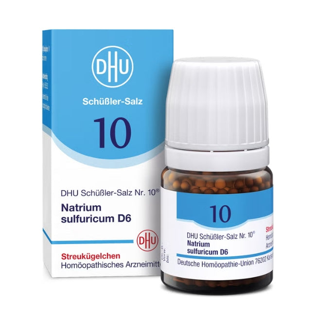DHU Schüßler-Salz Nr. 10 Natrium sulfuricum D6, 10 g Globuli