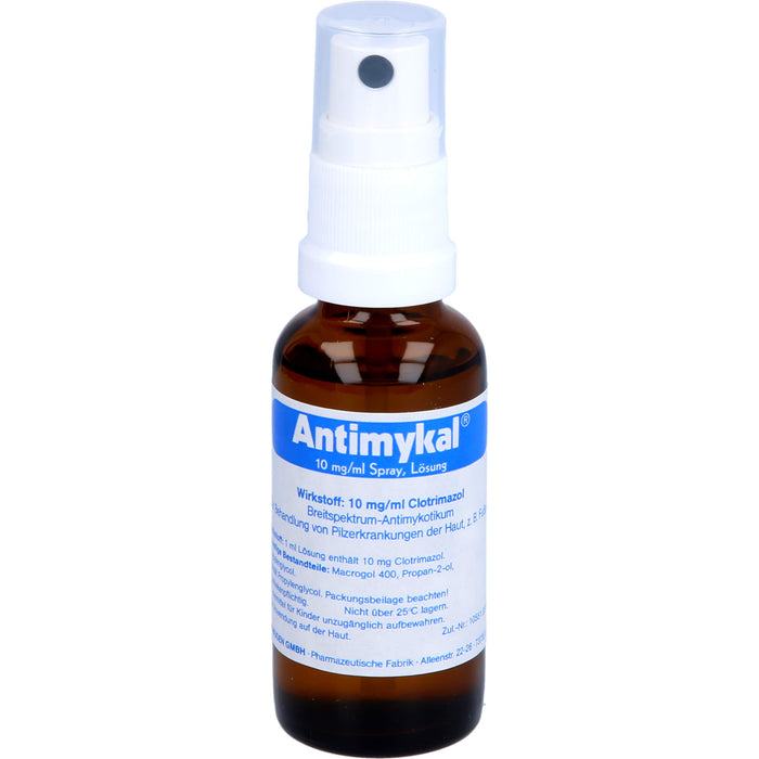 Antimykal 10 mg / ml Spray bei Fußpilz, 30 ml Solution