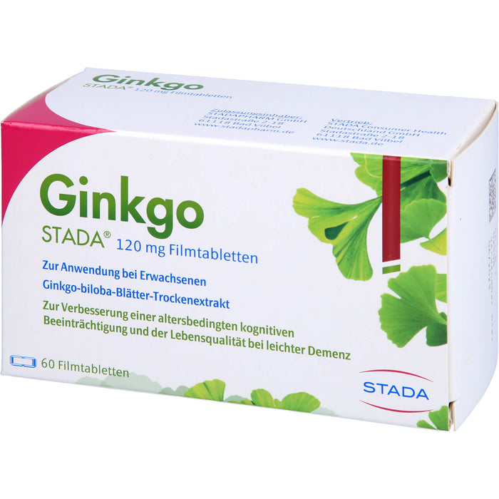 Ginkgo STADA 120 mg Filmtabletten, 60 St FTA