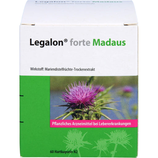 Legalon forte Madaus Hartkapseln bei Lebererkrankungen, 60 St. Kapseln