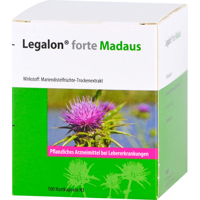 Legalon  forte Madaus, Hartkapseln, 100 pc Capsules