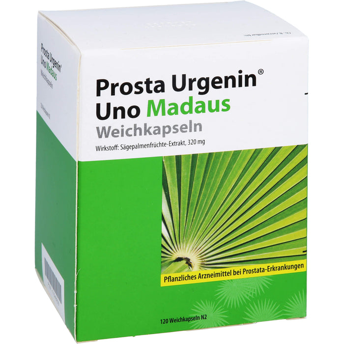 Prosta Urgenin Uno Madaus 320 mg, Weichkapseln, 120 pcs. Capsules