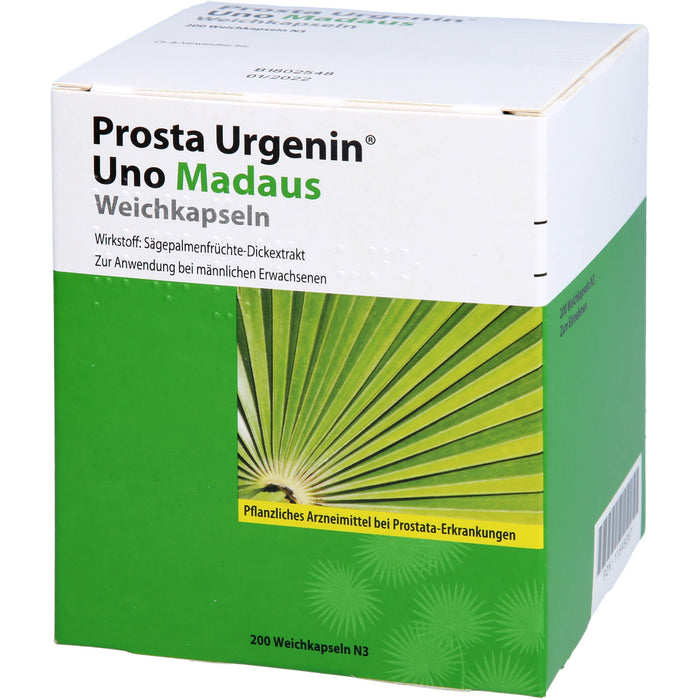 Madaus Prosta Urgenin Uno 320 mg Weichkapseln bei Prostata Erkrankungen, 200 St. Kapseln