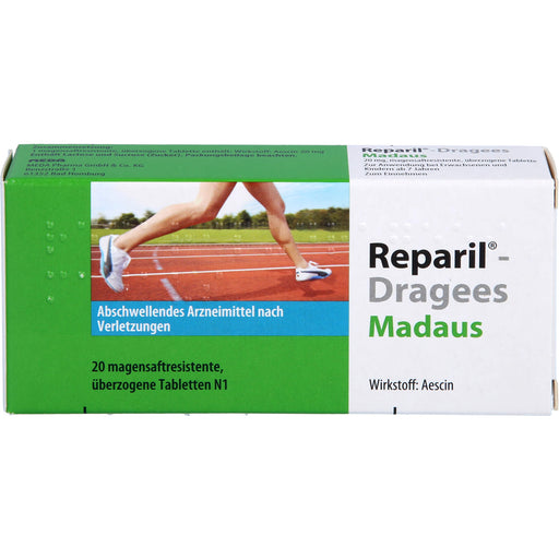 Reparil®-Dragees Madaus 20 mg, magensaftresistente, überzogene Tablette, 20 St TMR