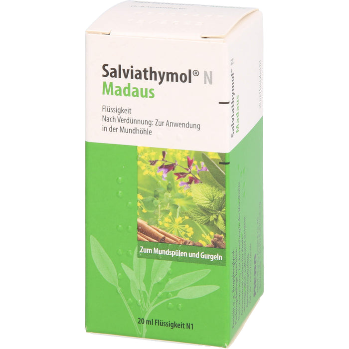 Salviathymol N Madaus Flüssigkeit, 20 ml Solution