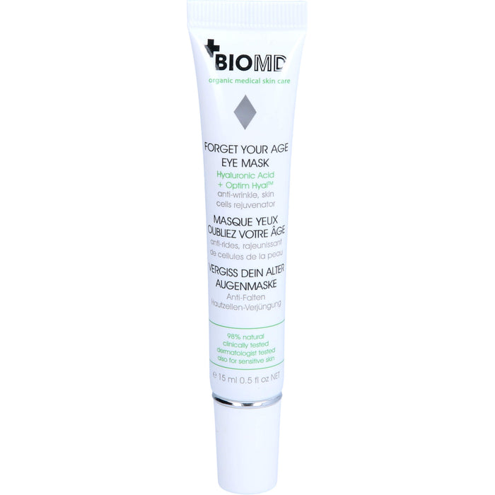 BIOMED VERGISS DEIN ALTER AUGENMASKE, 15 ml CRE