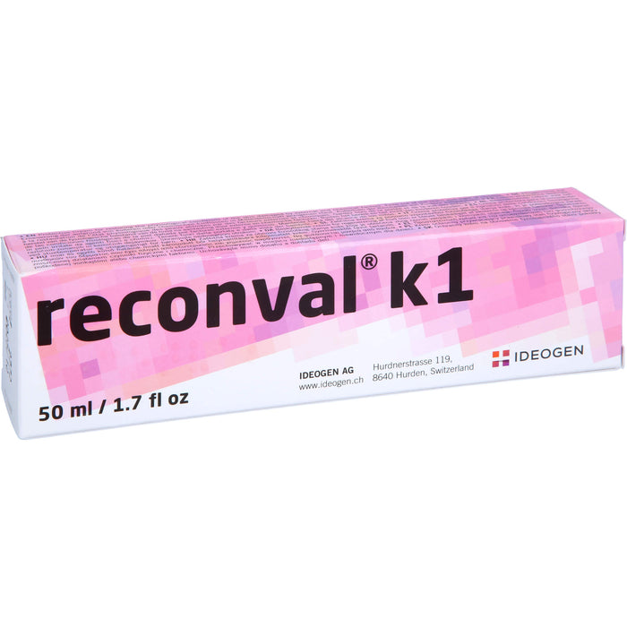 Reconval K1 Creme bei zu Akne neigender Haut, 50 ml Crème