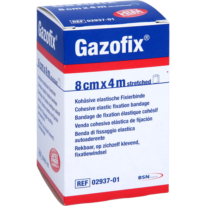 Gazofix kohäsive Fixierbinde 4m x 8cm, 1 pcs. Bandage