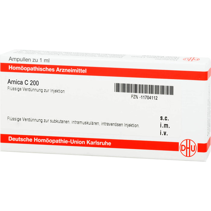 DHU Arnica C200 Ampullen, 8 pc Ampoules