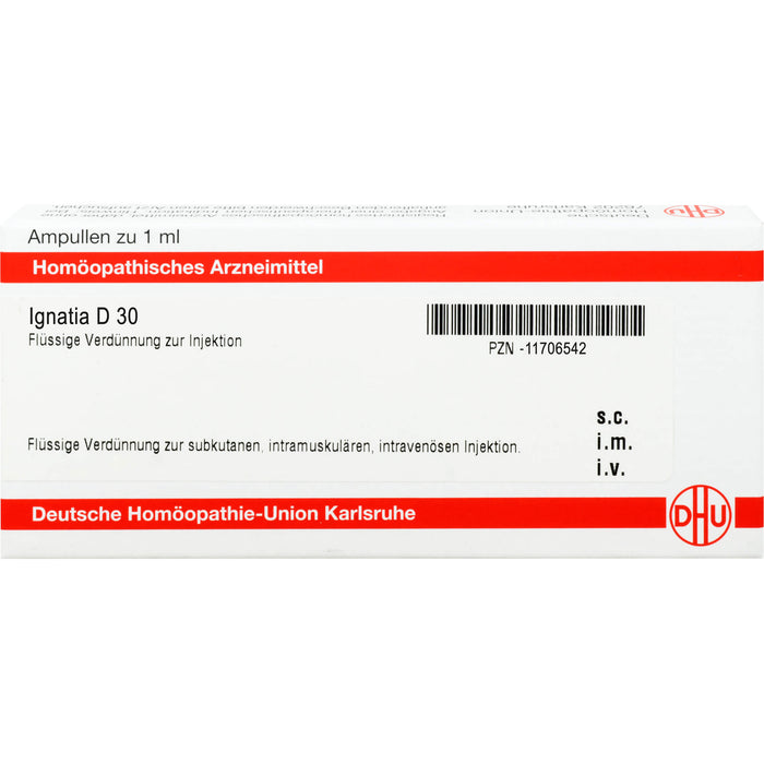 Ignatia D30 DHU Ampullen, 8 St. Ampullen