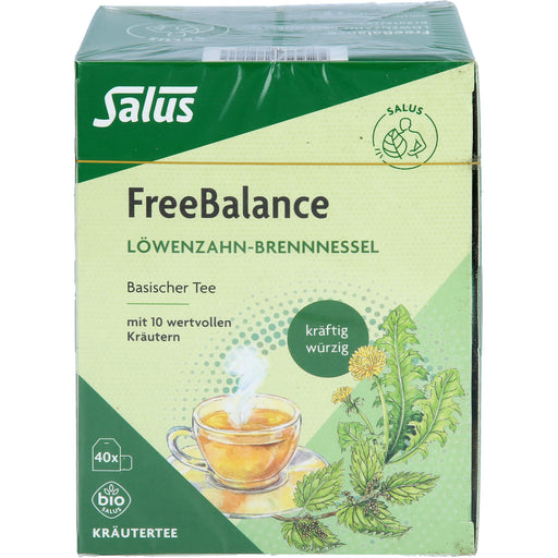 Salus FreeBalance Löwenzahn-Brennnessel Tee bio, 40 St. Filterbeutel