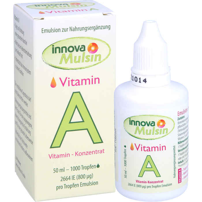Innova Mulsin Vitamin A forte, 50 ml EMU